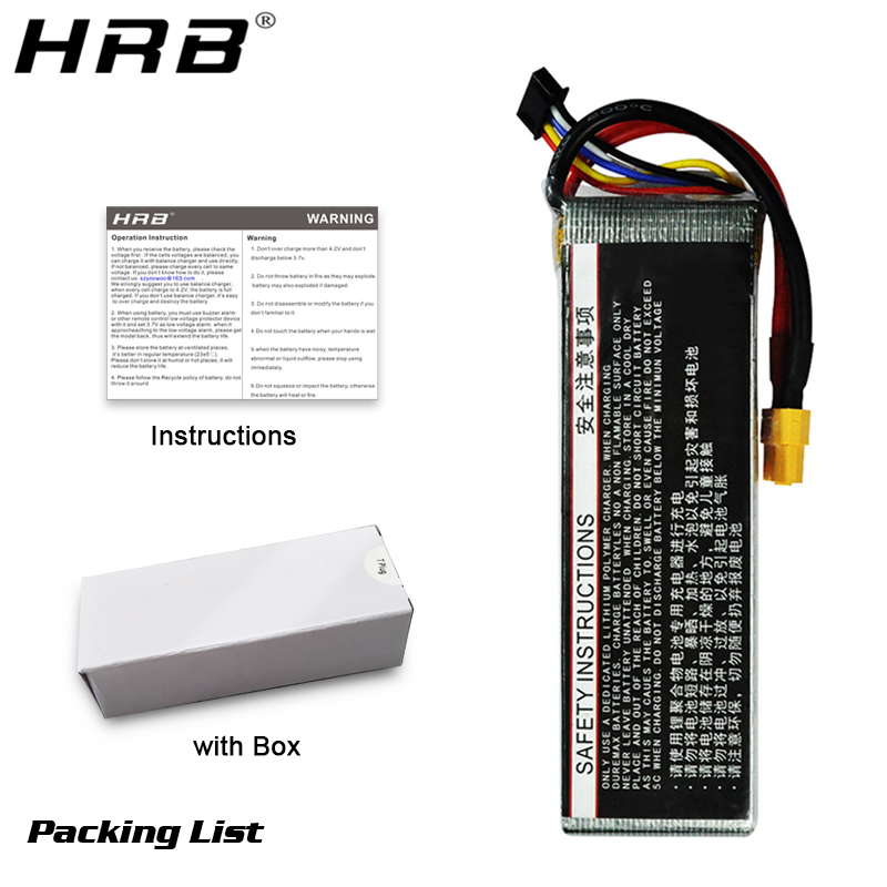 HRB リチウム電池 4S 14.8V 5000mAh 60 - 4S Lipo Battery 14.8V 6000Mah のレビューと価格